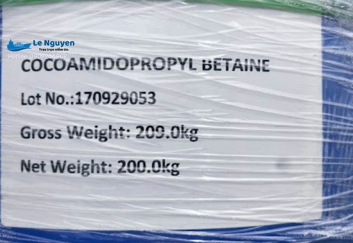Tỷ lệ CAB35 (Cocamidopropyl Betaine 35%)